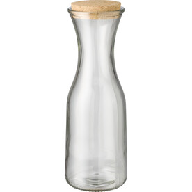 Karaffe Rowena | Recyceltes Glas | 1 l – transparent bedrucken, Art.-Nr. 970999999_976595