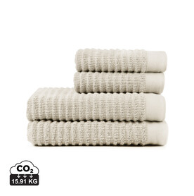 VINGA Landro 500gr/m² Handtuch, 4er Set off white bedrucken, Art.-Nr. V450023 VINGA Landro 500gr/m² Handtuch, 4er Set off white bedrucken, Art.-Nr. V450023
