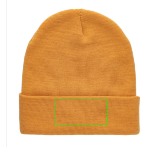 Impact Polylana® Beanie mit AWARE™ Tracer sundial orange bedrucken, Art.-Nr. P453.488