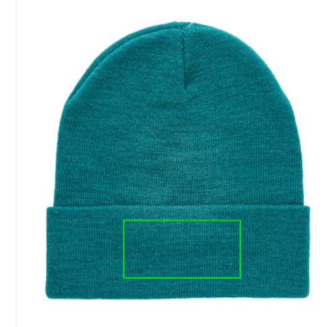 Impact Polylana® Beanie mit AWARE™ Tracer verdigris bedrucken, Art.-Nr. P453.487