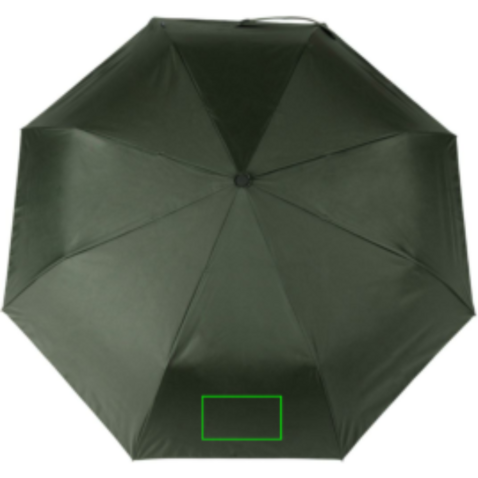 VINGA Baltimore AWARE™ RPET 21“ Regenschirm grün bedrucken, Art.-Nr. V850107 VINGA Baltimore AWARE™ RPET 21“ Regenschirm grün bedrucken, Art.-Nr. V850107