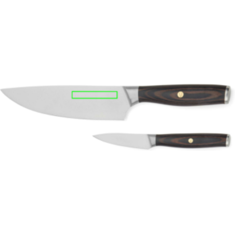 VINGA Tara Chef-Set aus Stahl Stahl, schwarz bedrucken, Art.-Nr. V2613409