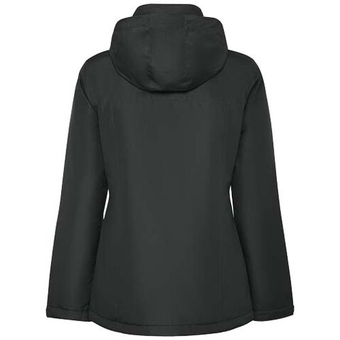 America wattierter Parka für Damen, Dark Lead bedrucken, Art.-Nr. R50734B2