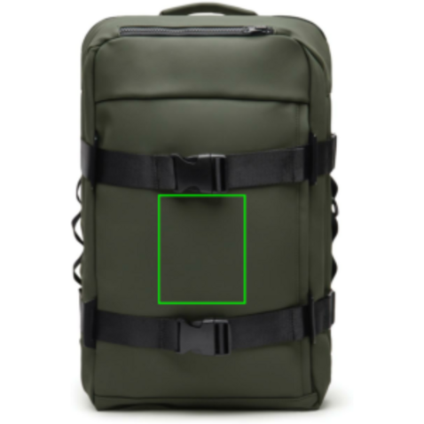 VINGA Baltimore RCS Abenteuer-Rucksack grün bedrucken, Art.-Nr. V7750107