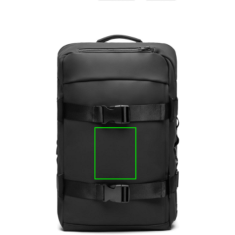 VINGA Baltimore RCS Abenteuer-Rucksack schwarz bedrucken, Art.-Nr. V7750101