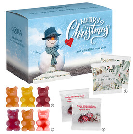 Tee-Bären® Dispenser-Adventskalender bedrucken, Art.-Nr. 110782600 Tee-Bären® Dispenser-Adventskalender bedrucken, Art.-Nr. 110782600