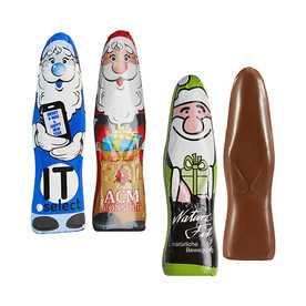 MINI Schoki-Weihnachtsmänn. bedrucken, Art.-Nr. 110785001