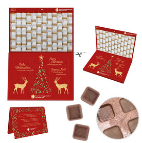 reinpapier® A5-Cover Adventskalender bedrucken, Art.-Nr. 110780260 reinpapier® A5-Cover Adventskalender bedrucken, Art.-Nr. 110780260