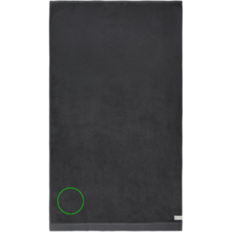 VINGA Birch Handtuch 90x150, 450gr/m² grau bedrucken, Art.-Nr. B4501304