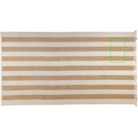 Ukiyo Aware™ Yukari XL Strandtuch 100x180cm braun bedrucken, Art.-Nr. P453.839