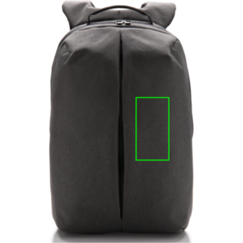 Büro- und Sportrucksack anthrazit bedrucken, Art.-Nr. P732.041