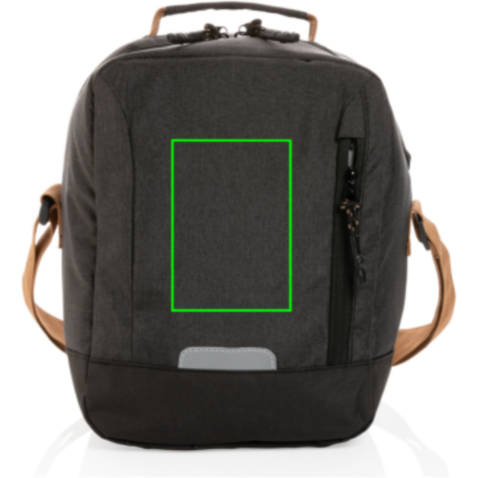 Impact AWARE™ Urban Outdoor Kühltasche schwarz bedrucken, Art.-Nr. P422.381