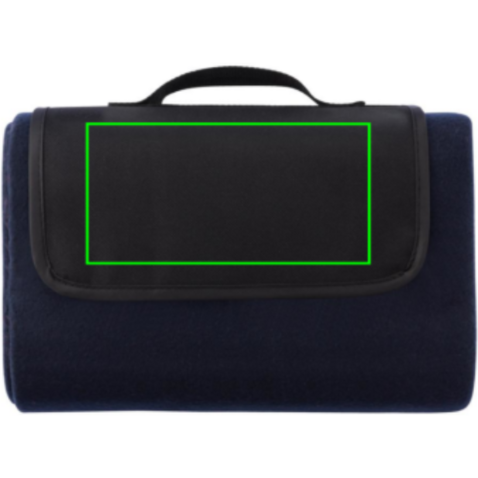 Picknickdecke navy blau bedrucken, Art.-Nr. P459.095