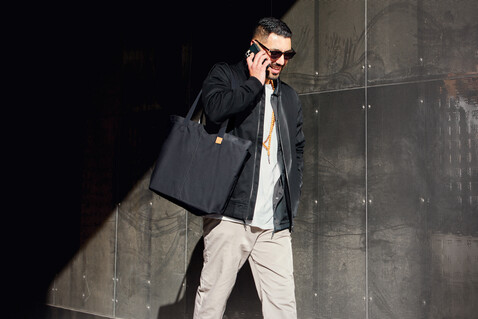 Bellroy Market Tote schwarz bedrucken, Art.-Nr. P763.4201