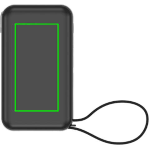 Urban Vitamin Eureka RCS rec. 65W-10.000mAh Hybrid-Ladegerät schwarz bedrucken, Art.-Nr. P301.9901