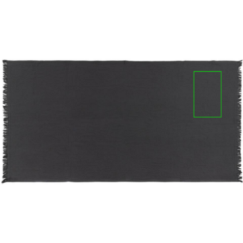 UKIYO Keiko AWARE™ Hamamtuch 100x180cm anthrazit bedrucken, Art.-Nr. P453.840