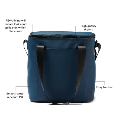VINGA Baltimore Kühltasche navy blau bedrucken, Art.-Nr. 500921