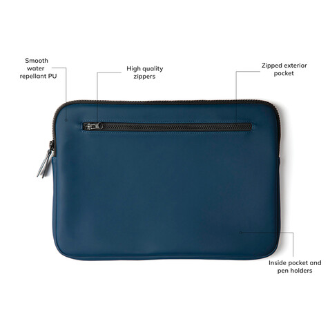 VINGA Baltimore Laptopcase 15-17“ navy blau bedrucken, Art.-Nr. 501621