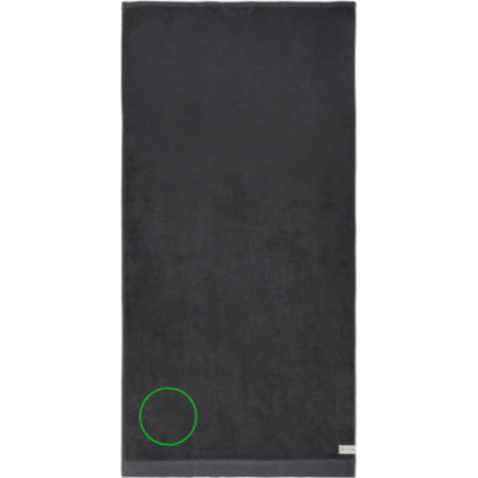 VINGA Birch Handtuch 70x140, 450gr/m² grau bedrucken, Art.-Nr. B4501303