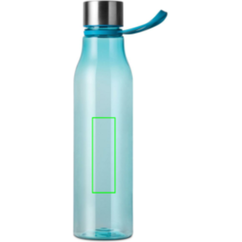 VINGA Lean 800ml RCS RPET Wasserflasche blau bedrucken, Art.-Nr. V4330505 VINGA Lean 800ml RCS RPET Wasserflasche blau bedrucken, Art.-Nr. V4330505