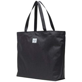 Herschel Classic™ Tragetasche aus recyceltem Material 19 L, schwarz bedrucken, Art.-Nr. 12075590