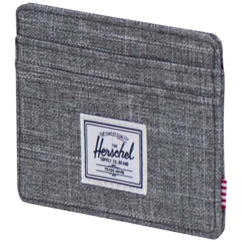 Herschel Charlie Kartenhalter aus recyceltem RFID, heather grau bedrucken, Art.-Nr. 12075680