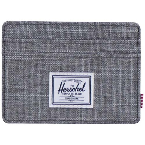 Herschel Charlie Kartenhalter aus recyceltem RFID, heather grau bedrucken, Art.-Nr. 12075680