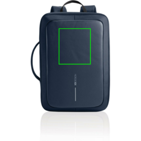 Bobby Bizz 2.0 Anti-Diebstahl Rucksack &amp; Aktentasche navy blau, navy blau bedrucken, Art.-Nr. P705.925