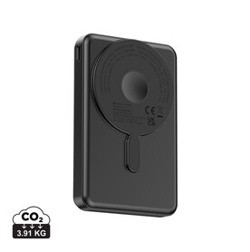Urban Vitamin Delano 5-in-1 10.000mAh 20W PD magn. Powerbank schwarz bedrucken, Art.-Nr. P322.7201