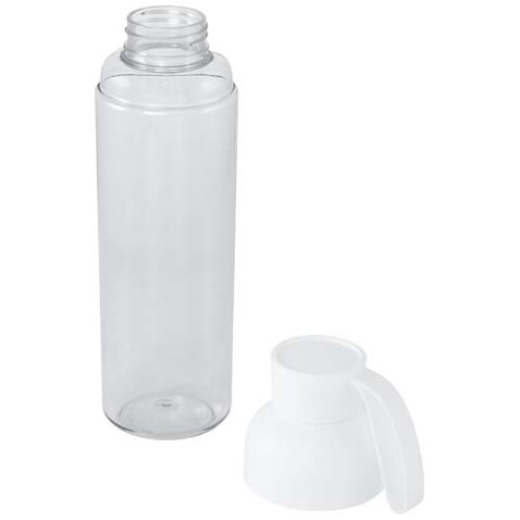 Illuminate 600 ml RPET-Wasserflasche, weiss bedrucken, Art.-Nr. 10080301