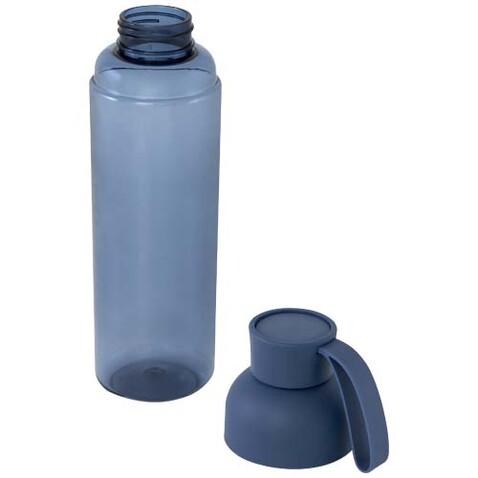 Illuminate 600 ml RPET-Wasserflasche, Ozeanblau bedrucken, Art.-Nr. 10080351