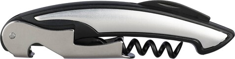 Kellnermesser Rosaura | Edelstahl | 5-Ring-Korkenzieher – Grau bedrucken, Art.-Nr. 003999999_7240