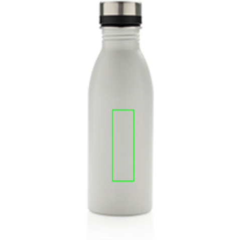 Deluxe Wasserflasche off white bedrucken, Art.-Nr. P436.413