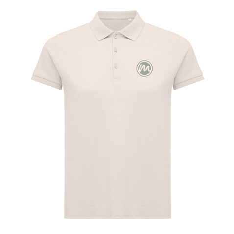 IQONIQ Yosemite Damen Piqué-Poloshirt aus rec. Baumwolle cloud pink bedrucken, Art.-Nr. T4200.039.XXL