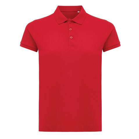 IQONIQ Yosemite Damen Piqué-Poloshirt aus rec. Baumwolle rot bedrucken, Art.-Nr. T4200.029.XXS IQONIQ Yosemite Damen Piqué-Poloshirt aus rec. Baumwolle rot bedrucken, Art.-Nr. T4200.029.XXS