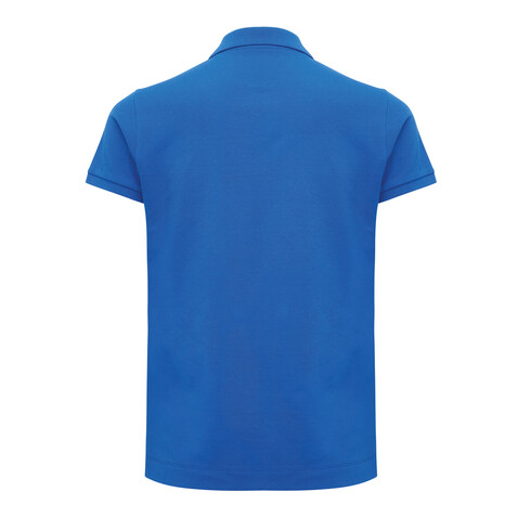 IQONIQ Yosemite Damen Piqué-Poloshirt aus rec. Baumwolle Königsblau bedrucken, Art.-Nr. T4200.025.XXL