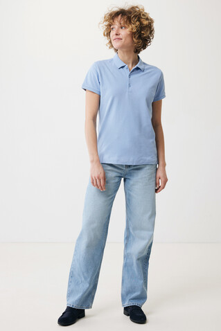IQONIQ Yosemite Damen Piqué-Poloshirt aus rec. Baumwolle sky blue bedrucken, Art.-Nr. T4200.022.XXS IQONIQ Yosemite Damen Piqué-Poloshirt aus rec. Baumwolle sky blue bedrucken, Art.-Nr. T4200.022.XXS
