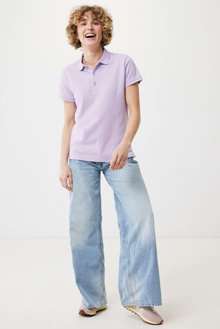 IQONIQ Yosemite Damen Piqué-Poloshirt aus rec. Baumwolle lavender bedrucken, Art.-Nr. T4200.011.S IQONIQ Yosemite Damen Piqué-Poloshirt aus rec. Baumwolle lavender bedrucken, Art.-Nr. T4200.011.S
