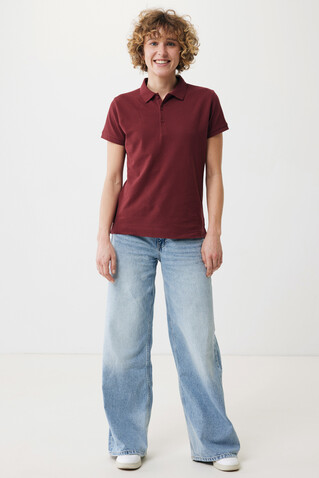 IQONIQ Yosemite Damen Piqué-Poloshirt aus rec. Baumwolle burgunderrot bedrucken, Art.-Nr. T4200.007.XL IQONIQ Yosemite Damen Piqué-Poloshirt aus rec. Baumwolle burgunderrot bedrucken, Art.-Nr. T4200.007.XL