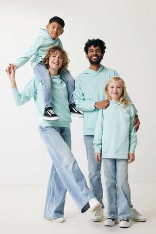 IQONIQ Yengo KidsHoodie mit Seitentaschen aus rec. Baumwolle crushed mint bedrucken, Art.-Nr. T6404.037.78 IQONIQ Yengo KidsHoodie mit Seitentaschen aus rec. Baumwolle crushed mint bedrucken, Art.-Nr. T6404.037.78