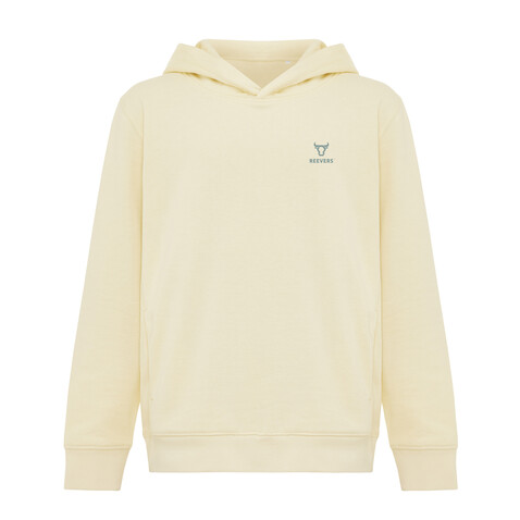 IQONIQ Yengo KidsHoodie mit Seitentaschen aus rec. Baumwolle cream yellow bedrucken, Art.-Nr. T6404.036.1314 IQONIQ Yengo KidsHoodie mit Seitentaschen aus rec. Baumwolle cream yellow bedrucken, Art.-Nr. T6404.036.1314
