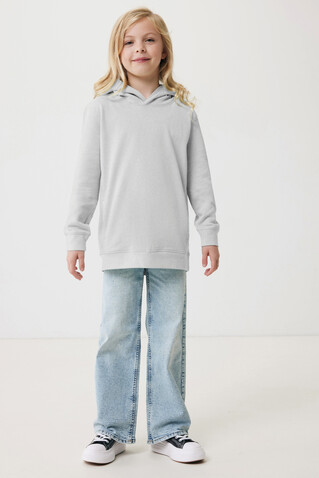 IQONIQ Yengo KidsHoodie mit Seitentaschen aus rec. Baumwolle light heather grey bedrucken, Art.-Nr. T6404.032.1112 IQONIQ Yengo KidsHoodie mit Seitentaschen aus rec. Baumwolle light heather grey bedrucken, Art.-Nr. T6404.032.1112
