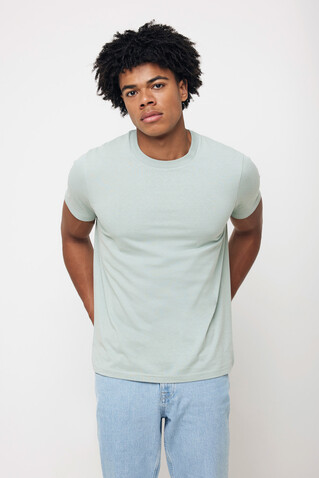 IQONIQ Bryce T-Shirt aus recycelter Baumwolle Iceberg green bedrucken, Art.-Nr. T9100.023.S