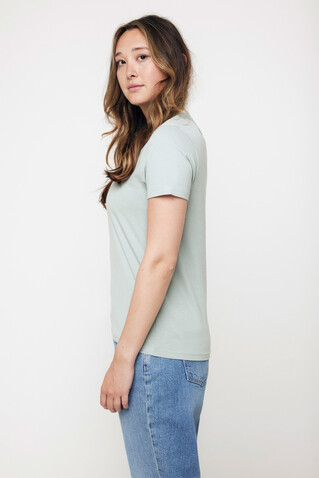 IQONIQ Bryce T-Shirt aus recycelter Baumwolle Iceberg green bedrucken, Art.-Nr. T9100.023.S