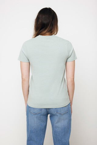 IQONIQ Bryce T-Shirt aus recycelter Baumwolle Iceberg green bedrucken, Art.-Nr. T9100.023.S