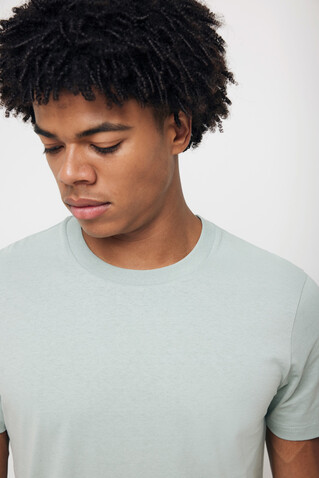 IQONIQ Bryce T-Shirt aus recycelter Baumwolle Iceberg green bedrucken, Art.-Nr. T9100.023.S