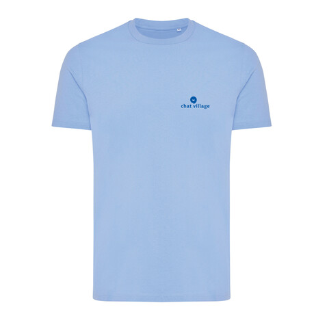 IQONIQ Bryce T-Shirt aus recycelter Baumwolle sky blue bedrucken, Art.-Nr. T9100.022.XS IQONIQ Bryce T-Shirt aus recycelter Baumwolle sky blue bedrucken, Art.-Nr. T9100.022.XS