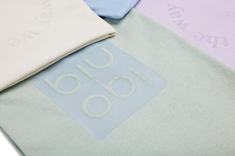IQONIQ Bryce T-Shirt aus recycelter Baumwolle sky blue bedrucken, Art.-Nr. T9100.022.XS IQONIQ Bryce T-Shirt aus recycelter Baumwolle sky blue bedrucken, Art.-Nr. T9100.022.XS