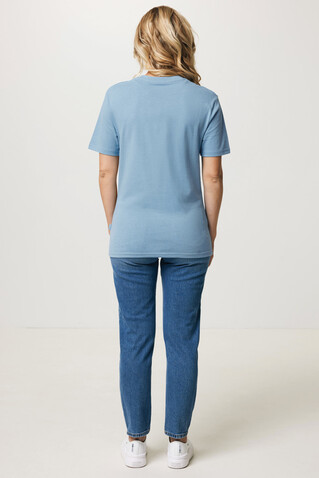 IQONIQ Bryce T-Shirt aus recycelter Baumwolle sky blue bedrucken, Art.-Nr. T9100.022.XS IQONIQ Bryce T-Shirt aus recycelter Baumwolle sky blue bedrucken, Art.-Nr. T9100.022.XS