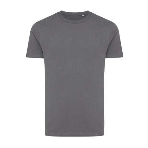 IQONIQ Bryce T-Shirt aus recycelter Baumwolle anthrazit bedrucken, Art.-Nr. T9100.019.S
